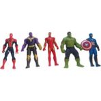 Luxury Yenilmezler Oyuncak 5 Li Set Avengers Figürler 5 Adet 1 Adet