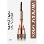 Luxury Yoğun Pigmentli Kalıcı Kaş Pomadı (Bej) - Brow Pomade - 001 Beige - 8690604572182 1 Adet