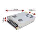 Luxury,24V 25A Metal Kasa Adaptör, Trafo