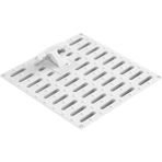 Luxwares 30X30 Izgaralı Plastik Rögar Menhol Kapak Çerçevesiz