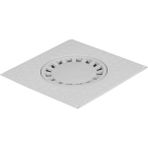 Luxwares 30X30 Süzgeçli Plastik Rögar Menhol Kapak Çerçevesiz