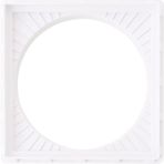 Luxwares Ø 400 mm Koruge Boru Uyumlu Plastik Rögar Menhol Çerçevesi
