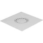 Luxwares 40X40 Süzgeçli Plastik Rögar Menhol Kapak Çerçevesiz