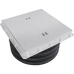 Luxwares 500MM Koruge Boru Uyumlu Çerçeve + Düz Kapak