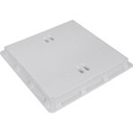Luxwares 55X55 Plastik Rögar Menhol Kapak ve Çerçeve