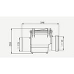 Luxwares Plastik Atık Su Çekvalf 110LUK Q100