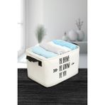Luxway Home Be You Beyaz Dolap Içi Çamaşır Çocuk Odası Oyuncak Düzenleyici Katlanır Saklama Sepeti 25X18X15 - 25 x 15 x 18 - Renkli
