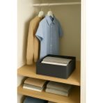 Luxway Home Gardırop ve Dolap Içi Düzenleyici Organizer, Antrasit Çok Amaçlı Saklama Kutusu 28X28X13CM - 001-Renkli - Diğer