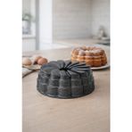 Luxxa Home Flora Döküm Kek Kalıbı 26cm Antrasit