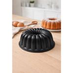Luxxa Home Leona Döküm Kek Kalıbı 25cm Siyah