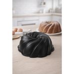Luxxa Home Tornado Döküm Kek Kalıbı 24cm Siyah