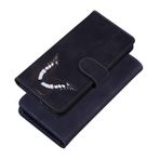 luzes Kelebek Manyetik Kapaklı Kılıf Düşmeye Karşı Telefon Kılıfı Honor X8b X9b Magic6 Lite HonorX8b LLY-LX1 Telefon Kapağı Kart Yuvası Cüzdan Klipsli Telefon Kılıfı (Siyah, Honor X8b)