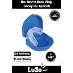 LuZo Premium Seri Diş Çene Sıkma Gece Plağı Gıcırdatma Koruyucu Önleyici Dişlik Uyku Aparatı 4 Adet