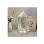 Lw-19 Kristal Elmas 16 Renkli Masa Lambası Kumandalı Romantik Akrilik Led Gece Lambası