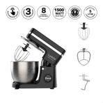 Lydsto Kitchen Helper Siyah 1500 W 5 lt 8 Kademe Dokunmatik Dijital Ekran Stand Mikser Hamur Yoğurma Makinesi