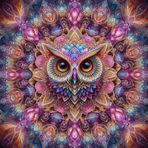 LYEAA Tam Nakış Eko-Pamuk İplik 14CT Mandala Hayvan Tabloları Kanaviçe Kiti 40x40 cm Boyalar