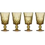 Lyngby Glas Sorrento Şarap Kadehi 4 Adet 29 cl Amber - Renkli
