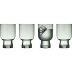 Lyngby Glas Sorrento Su Bardağı 4 Adet 30 cl Yeşil - Renkli