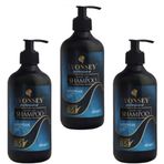 Lyonsey Kara Sarımsak 3x400 ml Şampuan