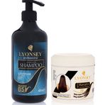 Lyonsey Sarımsak 400 ml Şampuan+Keratin Komplex 500 ml Saç Maskesi
