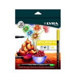 Lyra 24'lü Aqua Brush Duo Hi-Quality Keçeli Kalem