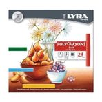 Lyra 24Lü Polycrayons Kutu Toz Pastel Boya