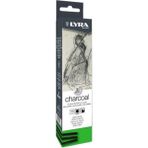 Lyra 5745734 Thin Charcoal 3-4 mm 15 Adet Doğal Füzen