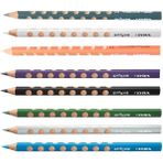 Lyra Groove Jumbo Kuru Boya Kalemi - 8 Renk - 1 Adet - Çok Renkli