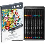 Lyra Hi-Quality 10'lu Set Metal Art Pen