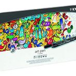 LYRA HI Quality Art Pen Çizim Kalemi, 30'lu Metal Kutu