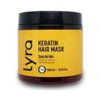 Lyra Keratinli Saç Bakım Maskesi Güçlendirici ve Besleyici Etki 500 ml Sülfat ve Paraben İçermez