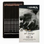 Lyra Rembrandt Art Design 12'li Metal Kutu 1111120 Dereceli Kalem Seti