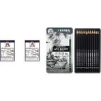 Lyra Rembrandt Profesyonel Çizim Kalemi Seti 12`li Metal Kutu 2 Adet Mona Lisa Eskiz Defter A4 120 gr 50 Y