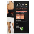 Lytess Men Sculpt-Slim Slimming Belt Black Noir İnceltici ve Sıkılaştırıcı Etkili Erkek Korse L-XL