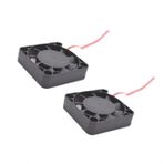 LYXDWRC 4010 DC 5V Soğutma Fanı, 3D Yazıcı için PBT Plastik DC Çapraz Akış Fanı, 2 Adet 1.6x1.6x0.4inç Yağlı Rulman Fanları, Hafif ve Sessiz