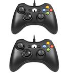 Lyyes Wired Controller for Xbox 360, Wired Controller Compatible with Xbox 360/Slim and PC Windows, 2 Pack