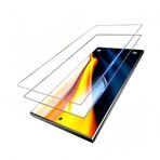LZRLZW [2+2 Paket] Ekran Koruyucu ve Kamera Lens Koruyucu Samsung Galaxy S24 Ultra,Ultrasonik Parmak İzi Desteği,9H Temperli Cam Çizilmeye Dayanıklı
