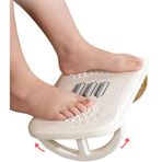 LZXFC İşyerinde Masa Altı için Sallanan Ayak Dayanağı, Ofis, Ev, Oyun için Ergonomik Ayak Dayaması, PC, Sandalye, Kanepe, Bilgisayar, Osmanlı, Bacak Dayanağı, Küçük Stand, Ayak Taburesi, Beyaz