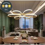 Lzy Avize Store Yonca 6’lı Eskitme 3 Renkli Sarkıt – Salon, Mutfak, Çocuk Odası, Yemek Masası ve Antre Için Modern LED