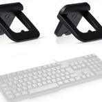 LZYDD Logitech K120 G910 G810 G610 G PRO Klavye için Mini Evrensel Klavye ve Dizüstü Bilgisayar Standı (Evrensel Klavye Standı Ayak Ayakları) Siyah