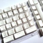 LZYDD Spacebar Enter Shift Ctrl Backspace Arrow ESC PBT Arkadan Aydınlatmalı Corsair K63 K65 K68 K70 K95 / Razer 104x / Logitech G710 G610 MX anahtarları Mekanik Klavyeler (Beyaz)