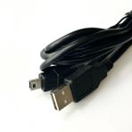 LZYDD USB Kablosu Şarj Kablosu HyperX QuadCast USB Çok Desenli Elektret Kondenser Mikrofon/Mavi Yeti USB Mikrofon/Fifine K678 USB Podcast Mikrofon (T Mini Bağlantı Noktası) ile Uyumlu
