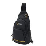 M 1006 Mega Bag Unisex Göğüs Çapraz Çanta, Body Bag Siyah