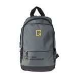 M 1028 Mega Bag Mini Sırt Çantası, Unisex Gri