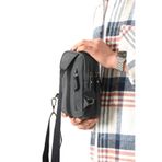 M 416 Mega Bag Kanvas Bodybag Omuz Çantası Siyah-Kahve