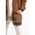 M 422 Mega Bag Erkek Portföy Omuz Çantası - 16 x 22 x 9 cm - Toprak-Kahve