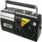 M-70BT Bluetooth, Usb, Sd, Fm Radyo ve Kaset Çalar Çok Fonksiyonlu Cihaz - Ahşap
