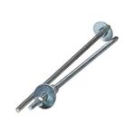 M.8 Pullu Somunlu 8X250 mm Saplama 10'lu Paket