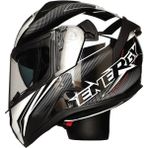 M-801-SNAKE Energy Güneş Vizörlü Kask - 2XL - Kahverengi