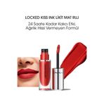 M.A.C Locked Kiss Ink 24hr Likit Mat Ruj - Doyenne - 4ml - 773602646111